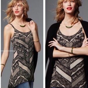 Cabi Monaco Cami Lace Tunic Style #3278 l Size XS